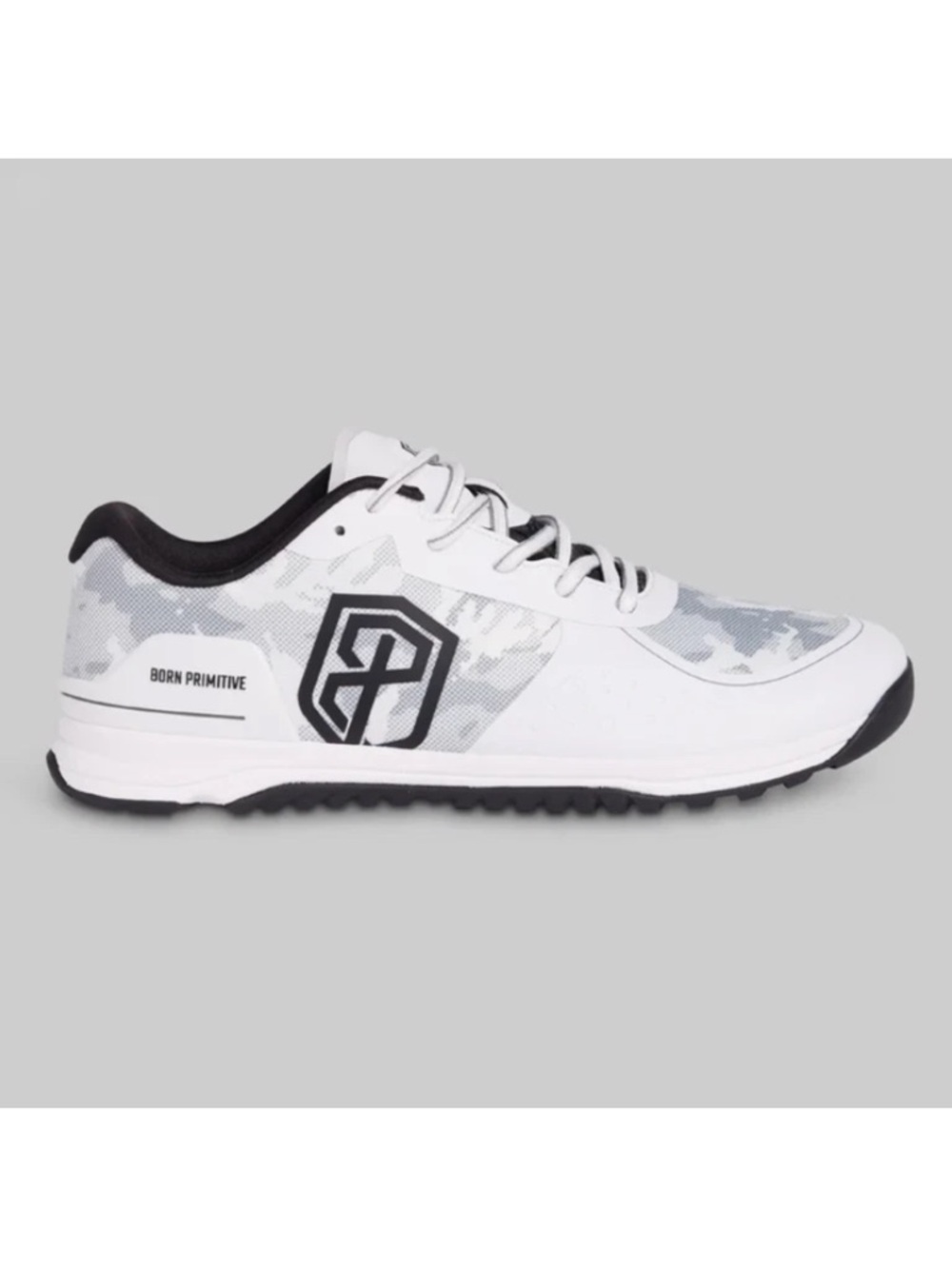 BORN PRIMITIVE Men's Savage 1 Training Shoes White Camo size 8.5